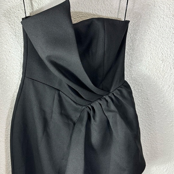 Elliatt Strapless Reception Dress in Black SZ M NEW NWT - Picture 4 of 9